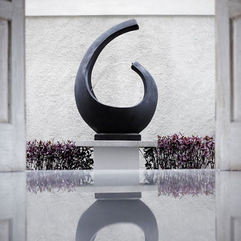 Noosa Fountain Cast Iron Modern Water Feature. - Spa Living 