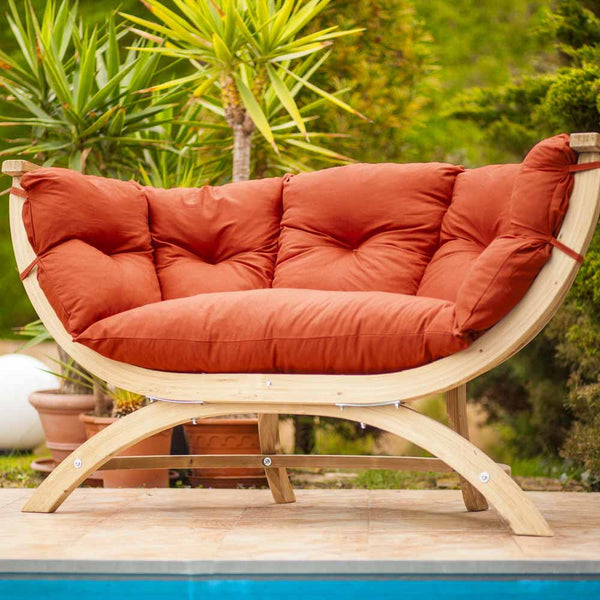 Sienna Due Sofa Outdoor Garden Furniture - Spa Living 