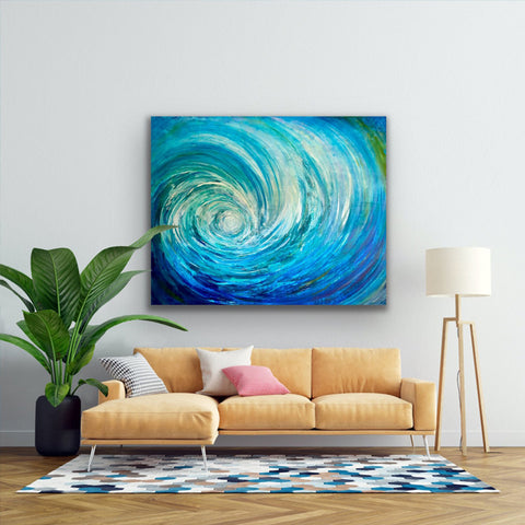 Blue Vortex by Emma Rose - Spa Living 