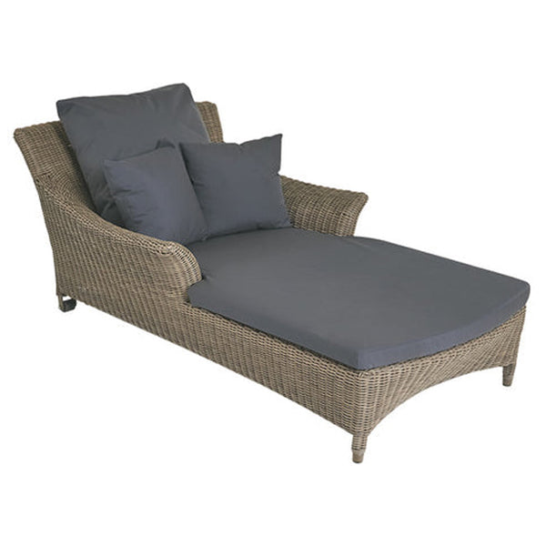 Kensington Single Day Bed Outdoor Garden Lounger - Spa Living 