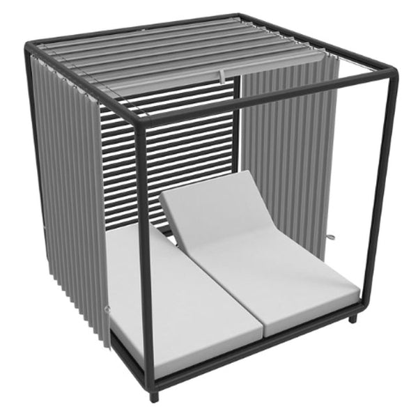 Laze Cabana Double Lounger [with cushion] Cane-Line