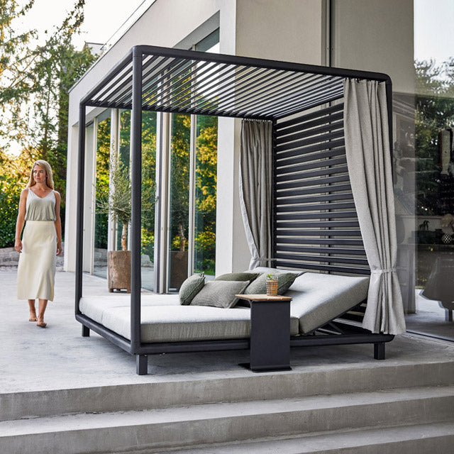 Laze Cabana Double Lounger & Cushion - Spa Living 