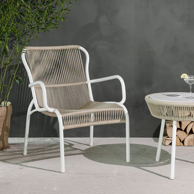 Loop Lounge Chair with Footstool - Spa Living 