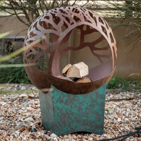 Globe Tree Fire Pit