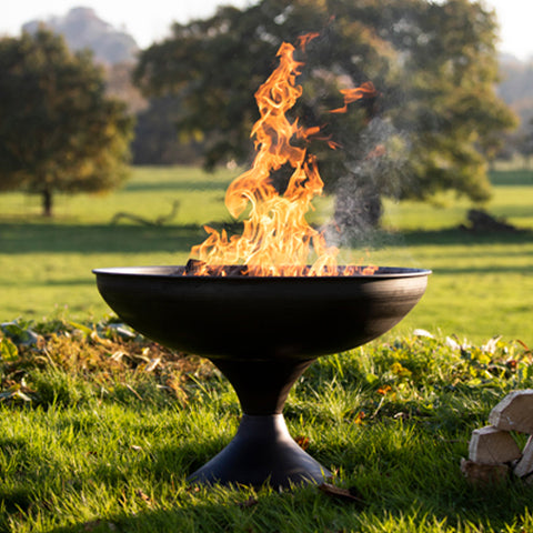 Wire Glass Fire Pit - Spa Living 