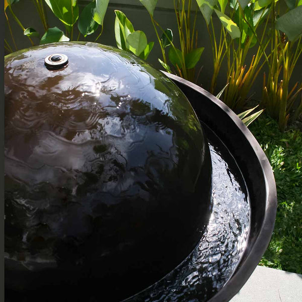 Volcano Fountain, Large Water Feature, Outdoor Living - Spa Living 