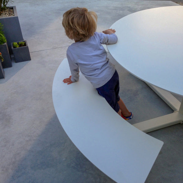 Ronde combined table and bench seat - Spa Living 