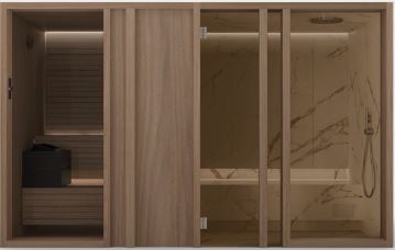 Yokudshi Combined Sauna & Steam - Spa Living 