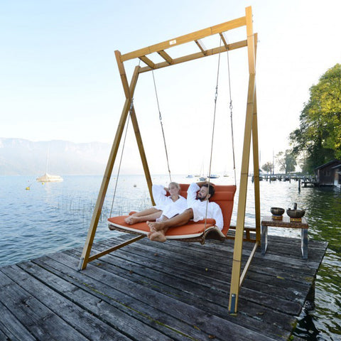 Bamboo Heaven Swing Lounger [Double] - Spa Living 