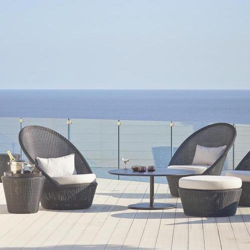 K-High Back Chair [inc. cushion] Cane-Line - Spa Living 
