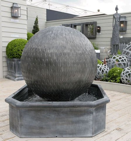 Leaf Ball Tumbling Water Feature - Spa Living 