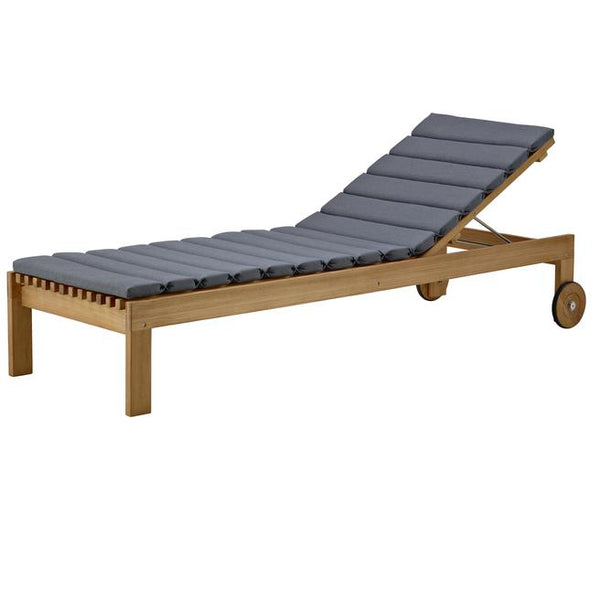 Amaze Teak Poolside Sunbed [with cushion] Cane-Line - Spa Living 