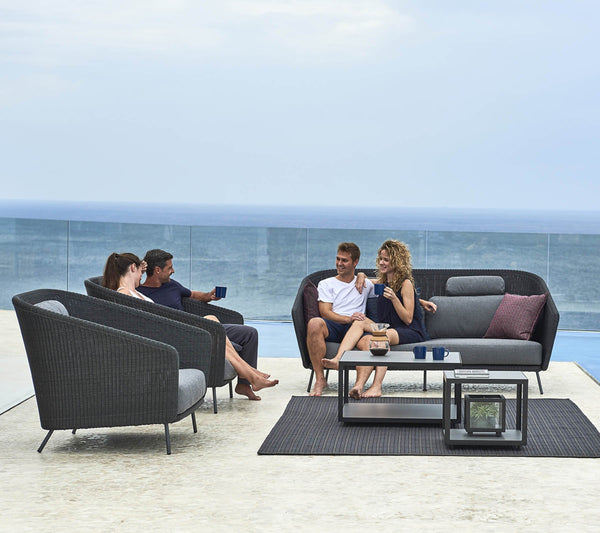 Mega Lounge Chair [Cane-Line] - Spa Living 