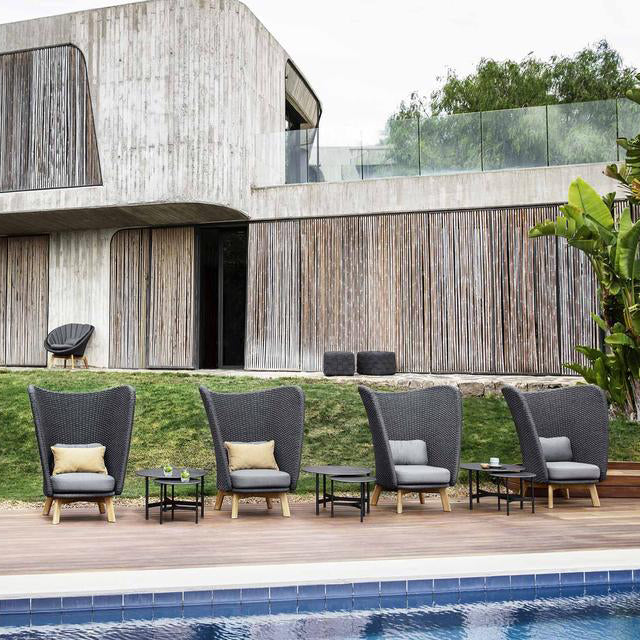 Peacock High Back Chair [Cane-Line] - Spa Living 