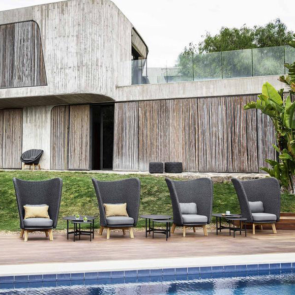 Peacock High Back Chair [Cane-Line] - Spa Living 