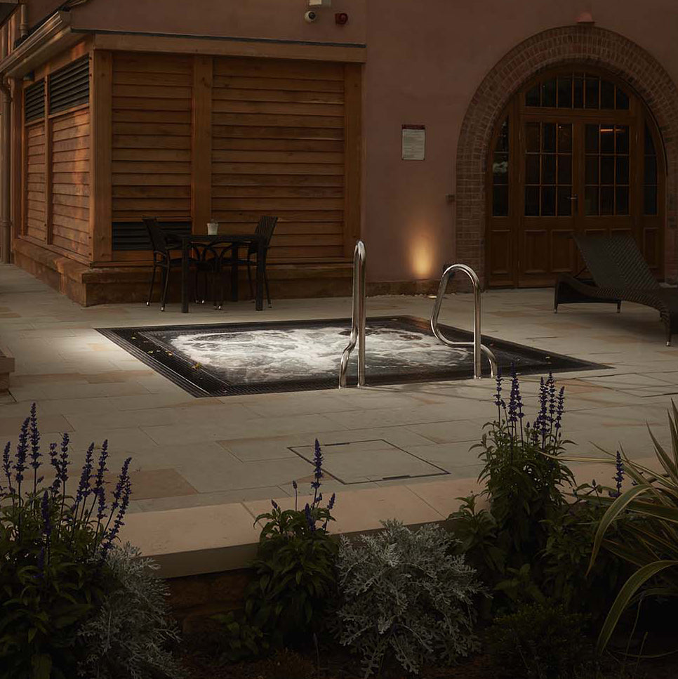 Mosaic Square Vitality Pool [5 Person] - Spa Living 