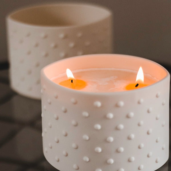 Porcelain Fragranced Candle - Spa Living 